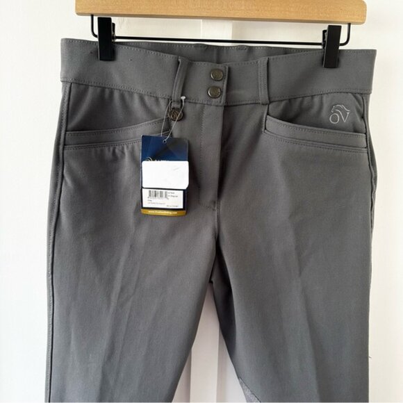 OVATION grey Celebrity slim secret classic knee patch breech - Picture 2 of 6